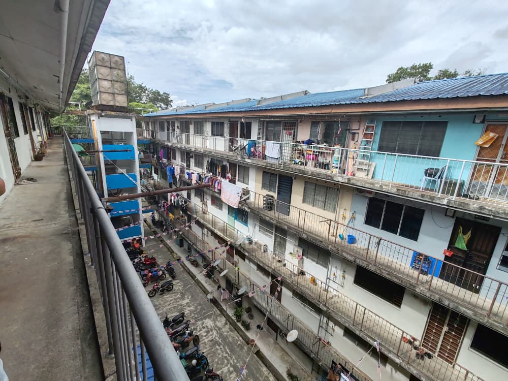 Skudai Taman Cempaka Low Cost Flat For Sale